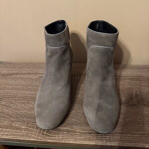 AEROSOLES Taupe Ankle Booties